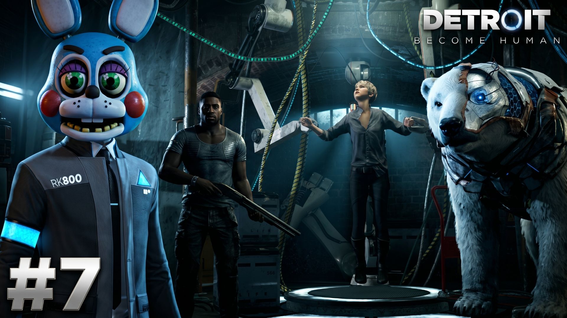 🔷ОПЫТЫ НАД АНДРОИДАМИ🔷Detroit: Become Human смотреть онлайн