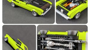 Lego car Plymouth Barracuda Лего