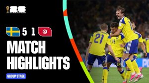 🇸🇪 ШВЕЦИЯ - 🇹🇳 ТУНИС 5:1 | ⚽ ЧМ-2026 | ГОЛЫ И ЛУЧШИЕ МОМЕНТЫ МАТЧА