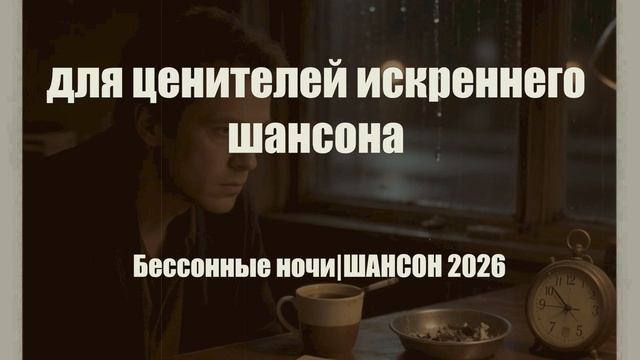 ШАНСОН|Бессонные ночи|ШАНСОН 2026