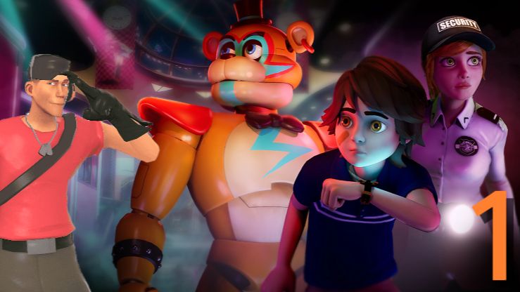 МЕНЯ СЪЕЛА ЧИКА/Five Nights at Freddy’s: Security Breach 1 смотреть онлайн