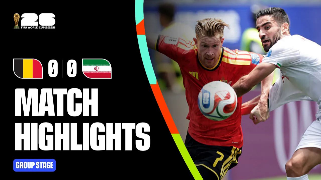 🇧🇪 БЕЛЬГИЯ - 🇮🇷 ИРАН 0:0 | ⚽ ЧМ-2026 | ЛУЧШИЕ МОМЕНТЫ МАТЧА смотреть онлайн