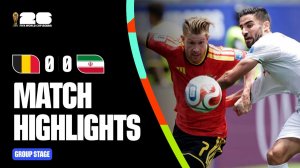 🇧🇪 БЕЛЬГИЯ - 🇮🇷 ИРАН 0:0 | ⚽ ЧМ-2026 | ЛУЧШИЕ МОМЕНТЫ МАТЧА