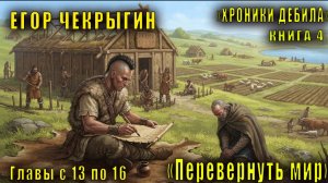 Егор Чекрыгин «Хроники Дебила» (книга 4) «Перевернуть мир» (главы с 13 по 16)