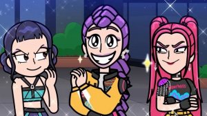 МАГИЯ ПРЕВРАЩЕНИЯ ОТ ГВИ-МА! K-Pop Охотницы на Демонов Huntrix анимация