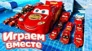 Игрушки из мультика ТАЧКИ! ИГРАЕМ ВО ВСЕ МАШИНКИ ИЗ МУЛЬТФИЛЬМА ! МАШИНКИ ИГРУШИ ТАЧКИ №3
