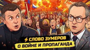 ⚡️ЗУМЕРЫ ПРОТИВ СОЛОВЬЁВА: СКОЛЬКО МОЖНО ВРАТЬ!?