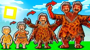 ВСЯ ЭВОЛЮЦИЯ ДЬЯВОЛЬСКОЙ БАБУШКИ В МАЙНКРАФТ 100% ТРОЛЛИНГ МУЛЬТИК
