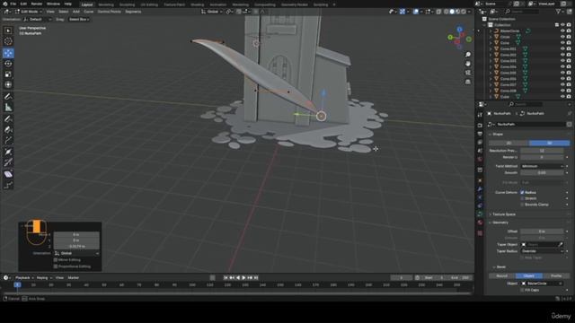 Create a Stylized Fort for Games Blender to Substance 7 - How to create vegetation
