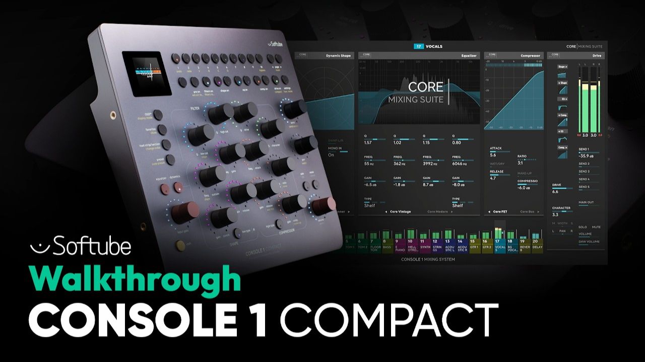 Softube Console 1 Compact Walkthrough смотреть онлайн