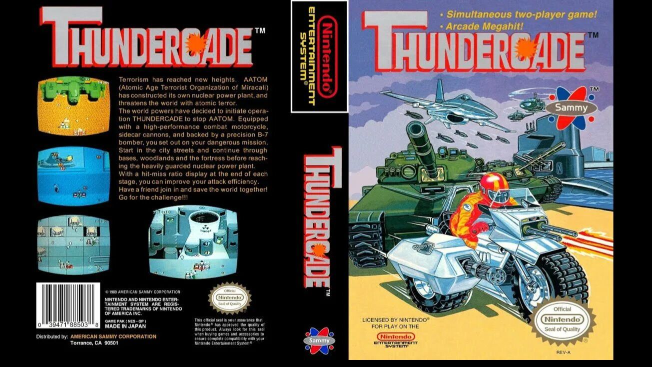 Thundercade (NES) смотреть онлайн