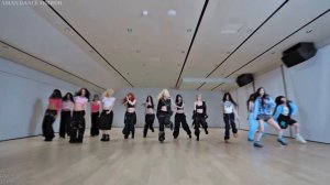LE SSERAFIM & ILLIT & KATSEYE 'ICONIC BY MISTAKE' - Dance Practice Mirrored Tutorial Slowed