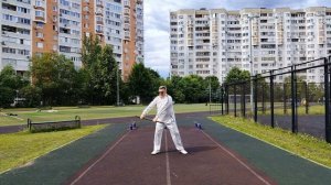 Упражнения с деревянным шестом 100 см (11)
