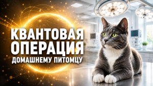 КВАНТОВАЯ ОПЕРАЦИЯ ДОМАШНЕМУ ПИТОМЦУ