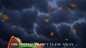 Сначала его шляпа… Потом его воздушный шар!😭🎈