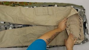 40013 Штаны мужские карго, 19пак, pantaloni cargo, секонд (extra) оптом