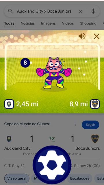 24 - Auckland City x Boca Juniors- Partidas 5-7 - Mini Cup Google Copa do Mundo de Clubes
