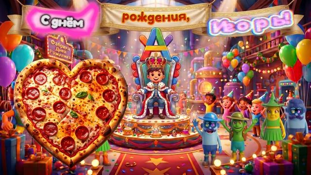 Игорь, с днём рождения!