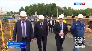 Игорь Комаров посетил стройку тоннеля под Транссибом