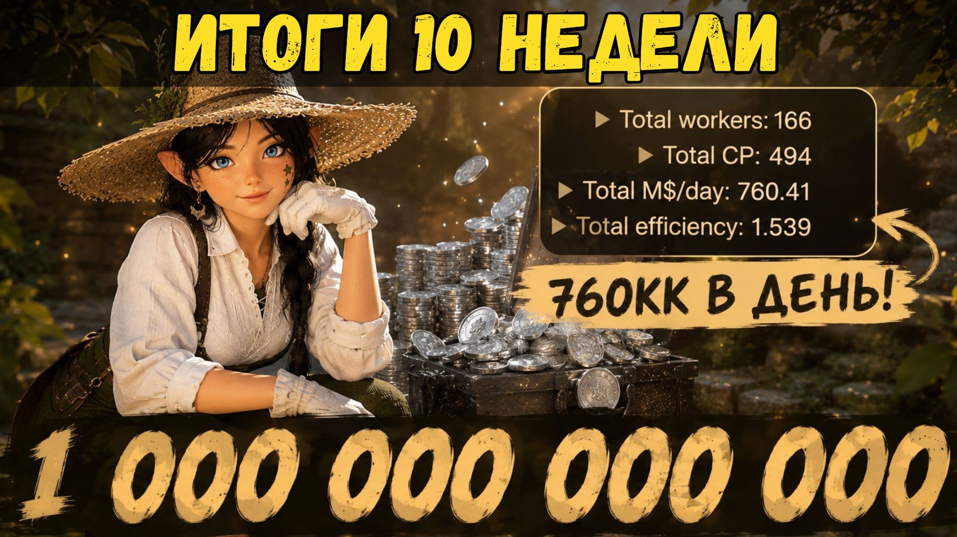 [BDO] 💰10-Я НЕДЕЛЯ / 760КК В ДЕНЬ С РАБОЧИХ / 105 ДНЕЙ ЧЕЛЛЕНДЖ #challenge #bdo смотреть онлайн