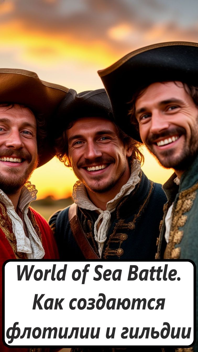 World of Sea Battle. Как создаются флотилии и гильдии...