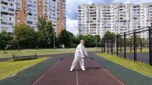 Упражнения с деревянным шестом 100 см (10)