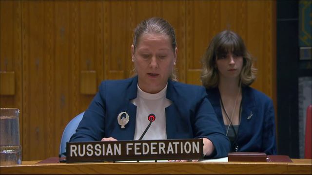 Зам. Постоянного представителя М.В.Заболоцкая в СБ ООН по детям в вооруженном конфликте 24 июня 2026