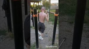 Челендж . На спорте