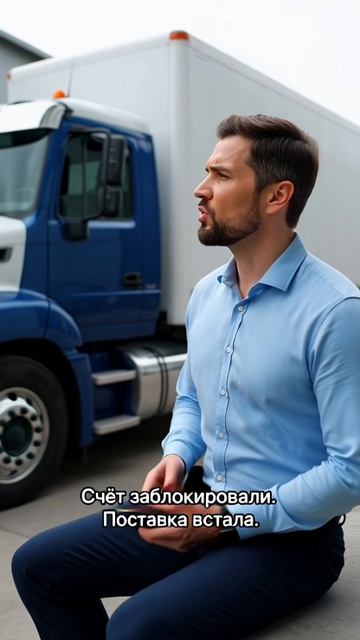 Фура у ворот
