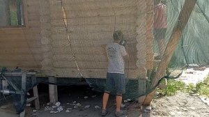 как правильно шлифовать баню