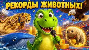 Турнир животных! 🥇 Дино Рекс выбирает чемпионов планеты