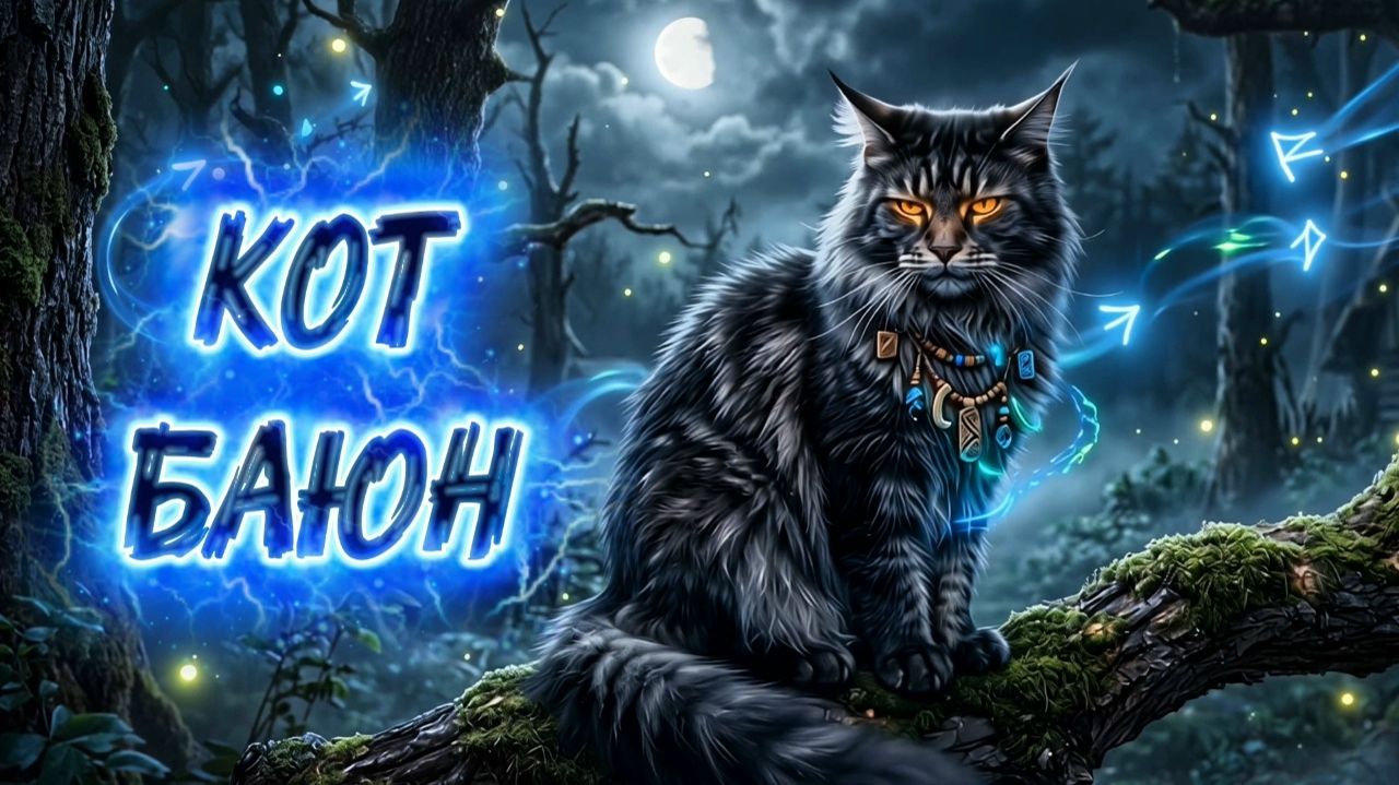 Мифические кошки | Кот Баюн