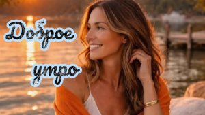 Зарядить энергией доброго утра. Красивая музыкальная открытка.