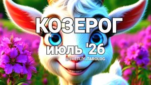 ♑️ КОЗЕРОГ. ИЮЛЬ 2026 год 🔮