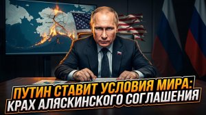 🚨Себастиан Сас | Путин назвал условия мира! Аляскинский альянс трещит по швам — что будет с США?