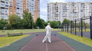Упражнения с деревянным шестом 100 см (13)