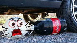 😱 Машинка против Coca-Cola и Mentos! Мультики для детей