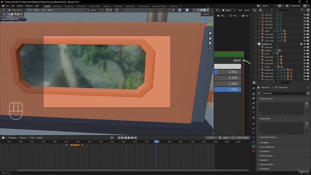 Blender in Practice Creating a 3D Factory 19 - Lighting and Rendering Setup смотреть онлайн