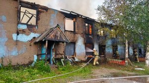 В Югре за сутки сгорели несколько домов