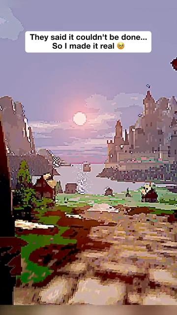 First look at my 3d pixel art game! 100% real, no Ai смотреть онлайн