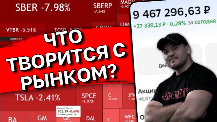 ЧТО С РЫНКОМ? Честный взгляд инвестора с 6-летним стажем. Продавать или покупать? смотреть онлайн