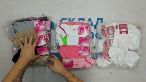44516 Носки женские летние сток, 4пак,  оптом