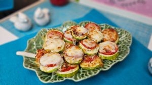 🔥кабачковые медальончики с фаршем, в аэрогриле! Вкусно и быстро!👌