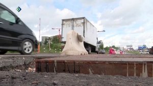 Ремонт железнодорожного переезда между Сыктывкаром и Выльгортом вышел на финишную прямую