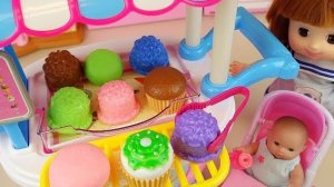 СЕКРЕТНЫЙ ТОРТ?! 🎂 Тележка с мороженым куклы Беби Долл и куча СЮРПРИЗОВ!