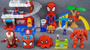 Обзор распаковки коллекции Marvel «Человек-паук» | Игровой набор LEGO «Спайдер Плейграунд»