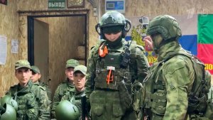 В Оренбургской области провели телемост с российскими военнослужащими.