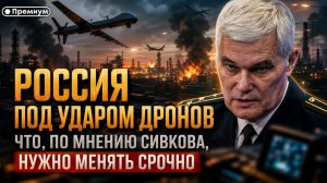 Константин Сивков | РОССИЯ ПОД УДАРОМ ДРОНОВ. Что, по мнению Сивкова, нужно менять срочно