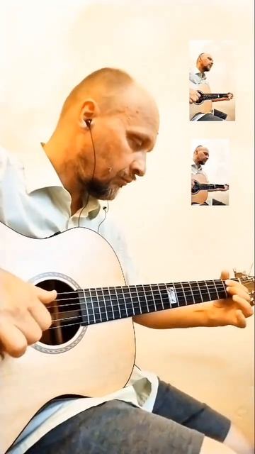Фрагмент пьесы для гитары - Guitar piece fragment смотреть онлайн