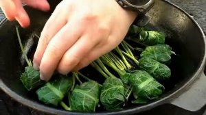 Долма в листьях хрена — необычный и очень вкусный рецепт!